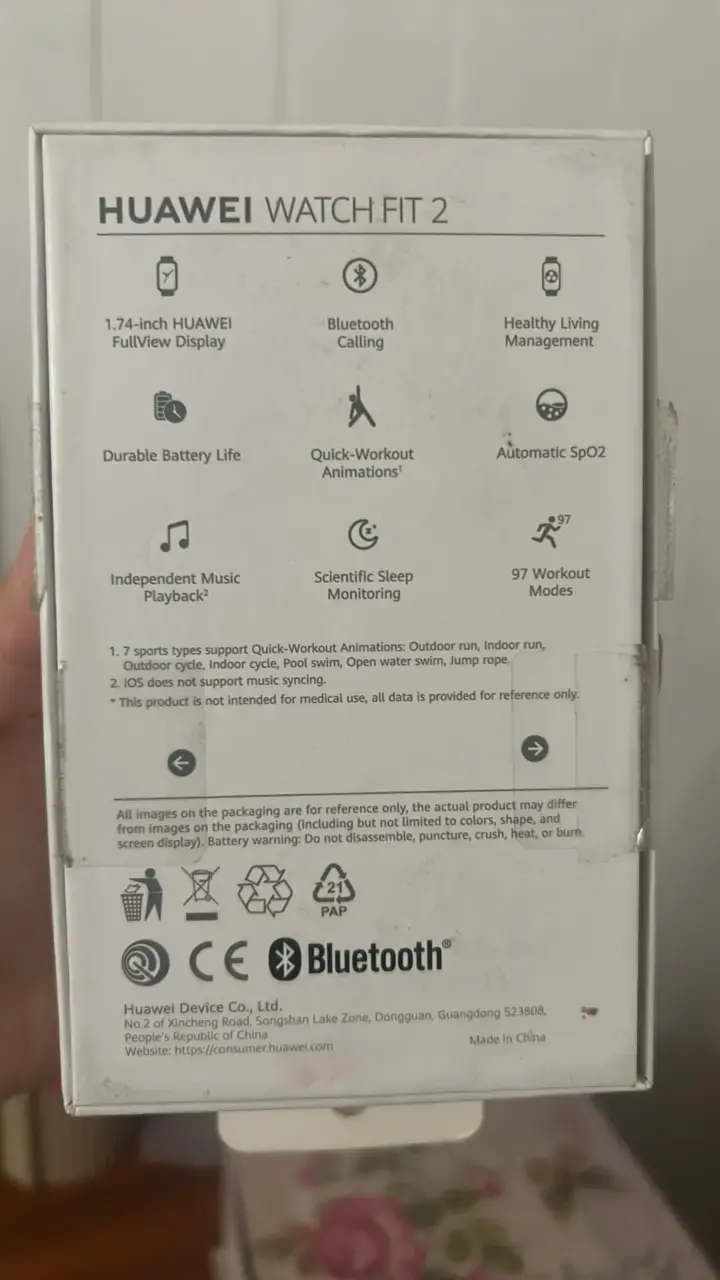 Smartwatch Huawei Watch Fit 2 con caja - 3