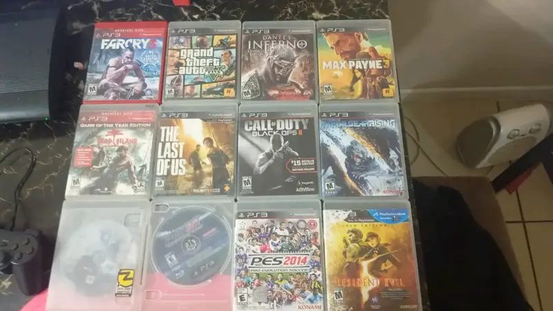 Colección de juegos PS3 variados en buen estado