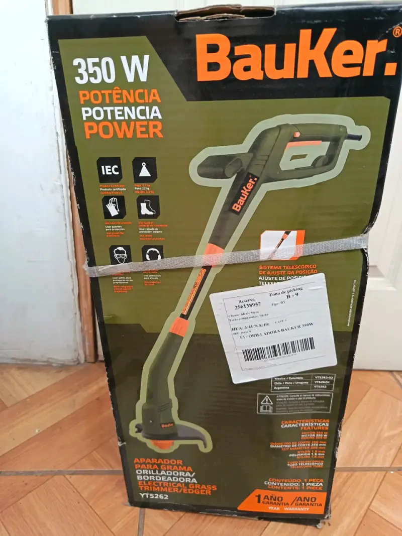 Orilladora Eléctrica Bauker 350W - 1