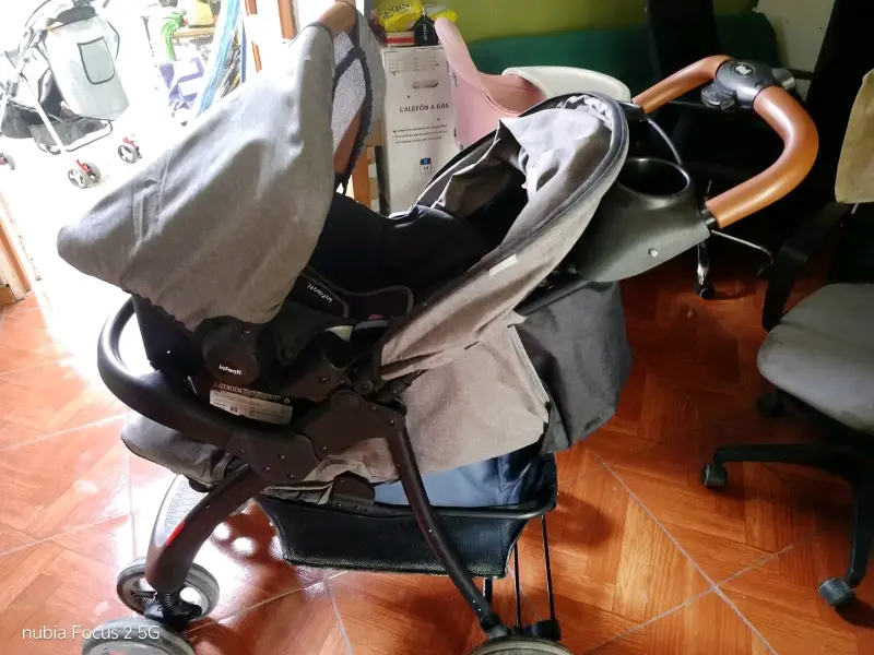 Coche de bebé Infanti con silla de auto - 3