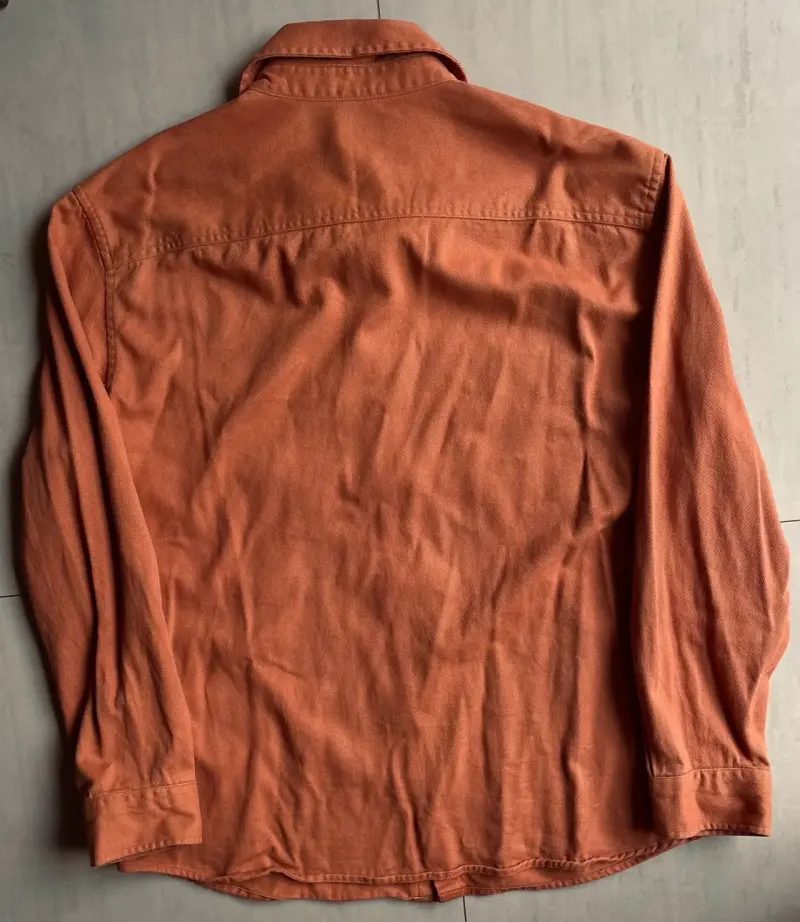 Camisa de hombre color terracota H&M - 3