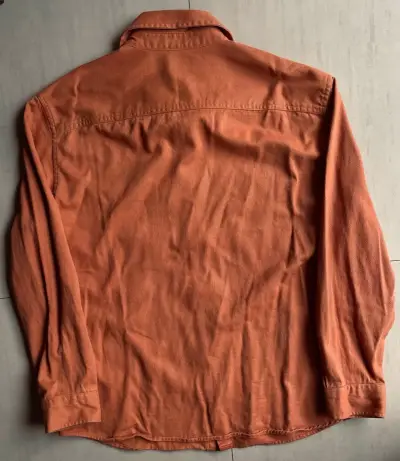 Camisa de hombre color terracota H&M - miniatura 3