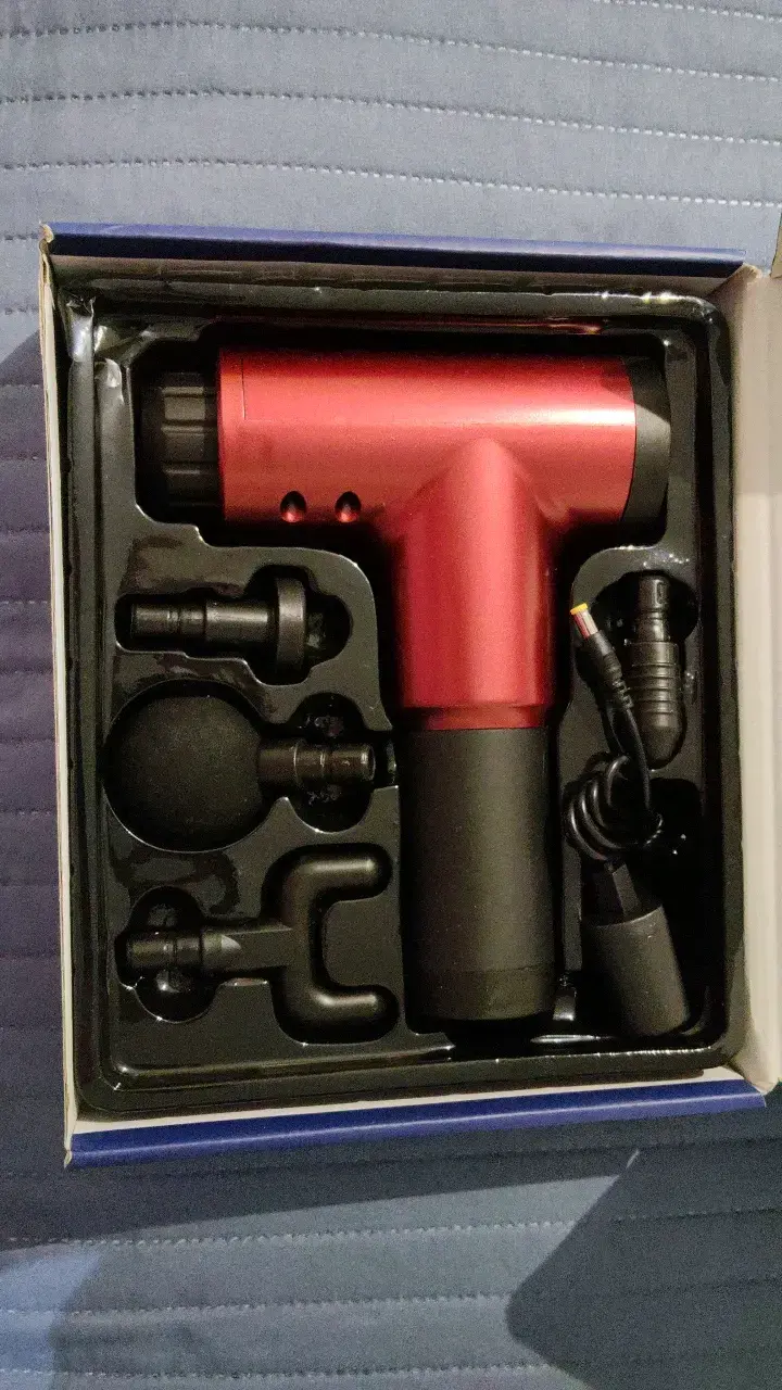 Pistola de Masaje Muscular RH-320 Roja - 2