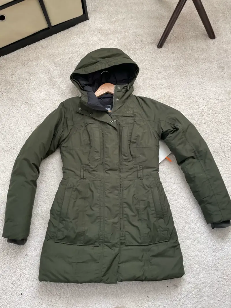 Parka verde con capucha The North Face - 1