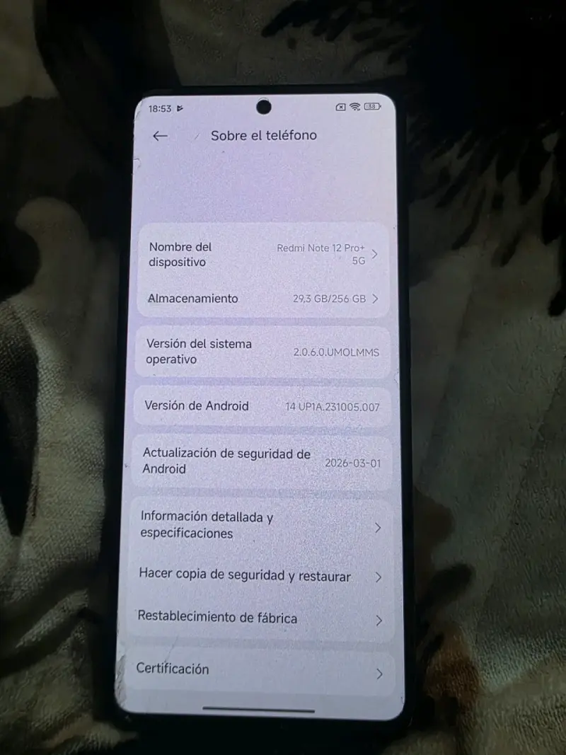 Redmi Note 12 Pro+ 5G con 256GB y pantalla AMOLED - 2