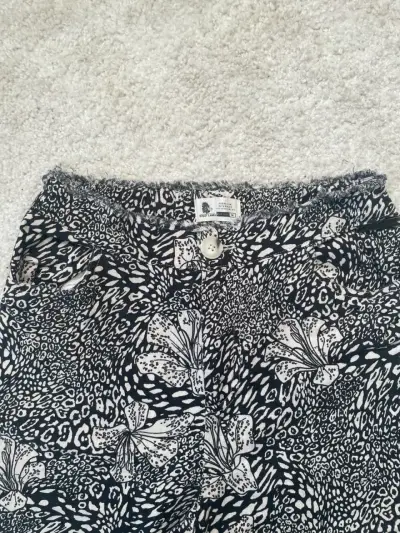 Pantalones anchos estampados Wild Lama - miniatura 2
