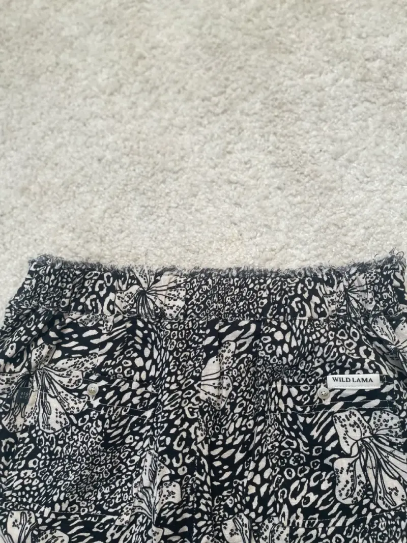 Pantalones anchos estampados Wild Lama - 4
