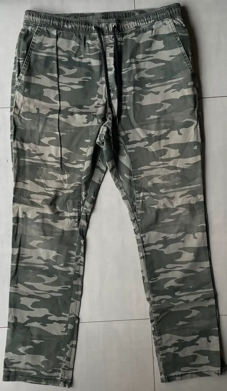 Pantalones camuflados para hombre talla M - 3