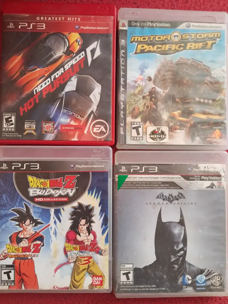 Lote de Juegos PS3: Need for Speed, MotorStorm, Dragon Ball Z, Batman - 1