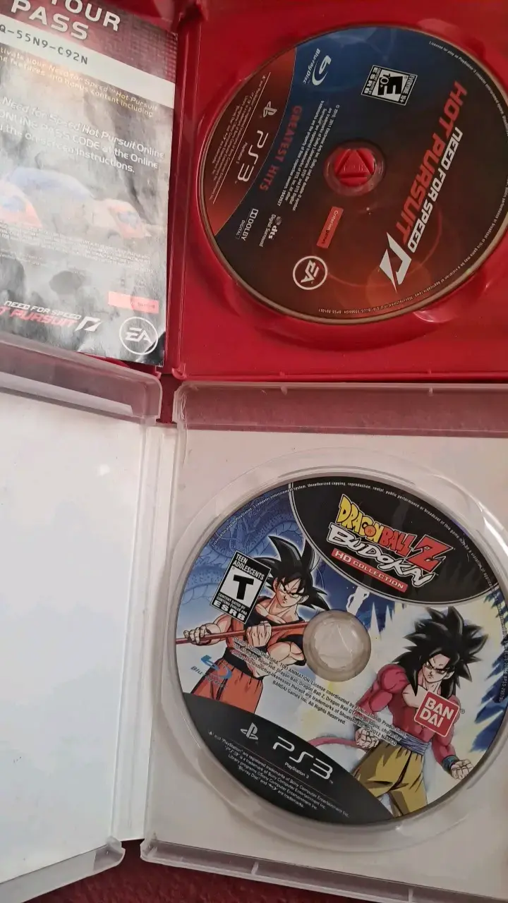 Lote de Juegos PS3: Need for Speed, MotorStorm, Dragon Ball Z, Batman - 2
