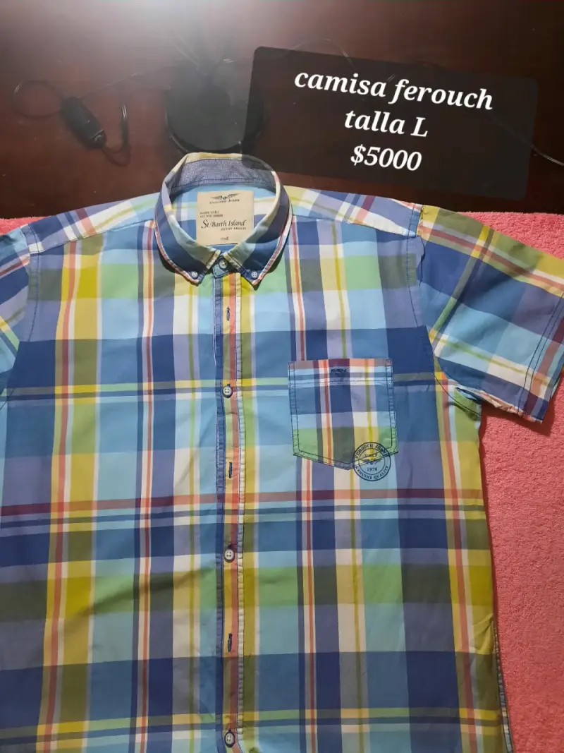 Polera Ferouch a Rayas Talla L - 2
