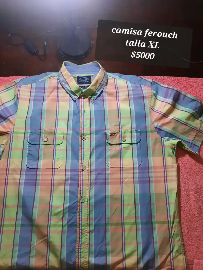Polera Ferouch a Rayas Talla L - 3