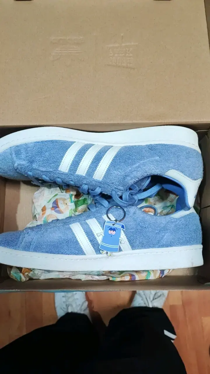 Zapatillas Adidas Campus 80s SP Towelie Azul - 1