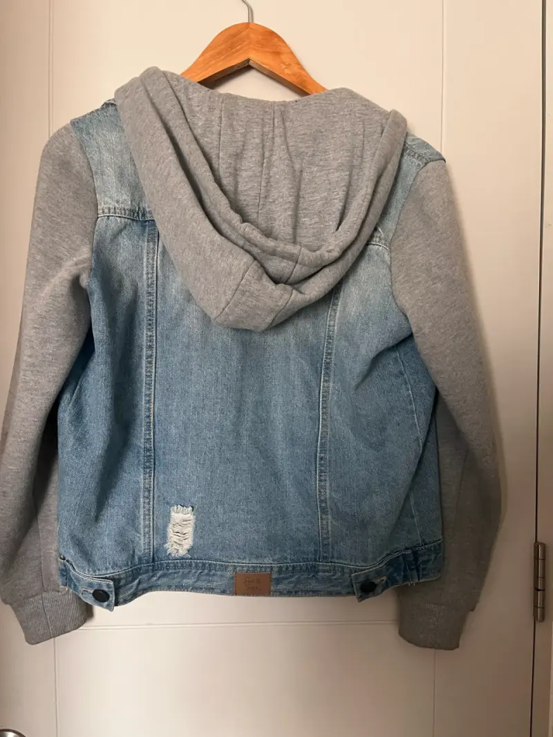 Chaqueta de mezclilla con capucha Sybilla - 2