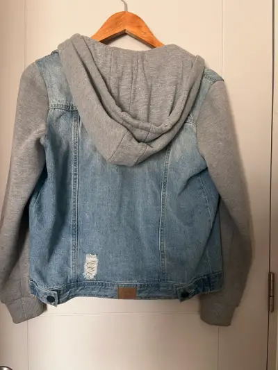 Chaqueta de mezclilla con capucha Sybilla - miniatura 2