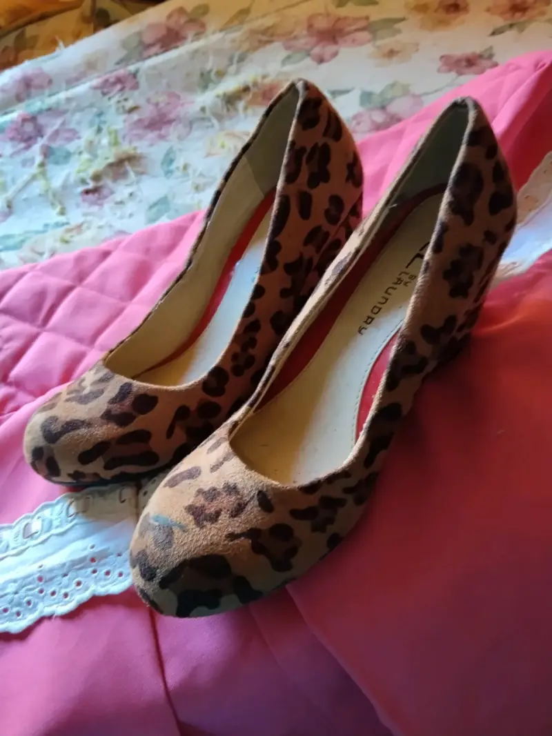 Zapatos de tacón animal print CL by Laundry - 4
