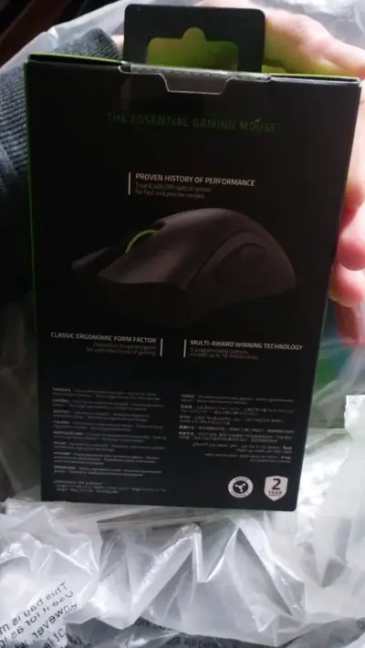 Mouse Gamer Razer DeathAdder Essential - miniatura 2