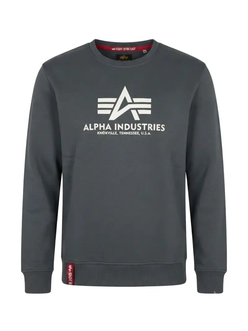 Polerón Alpha Industries gris oscuro