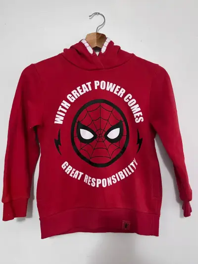 Polerón de Spiderman para niños - miniatura 1