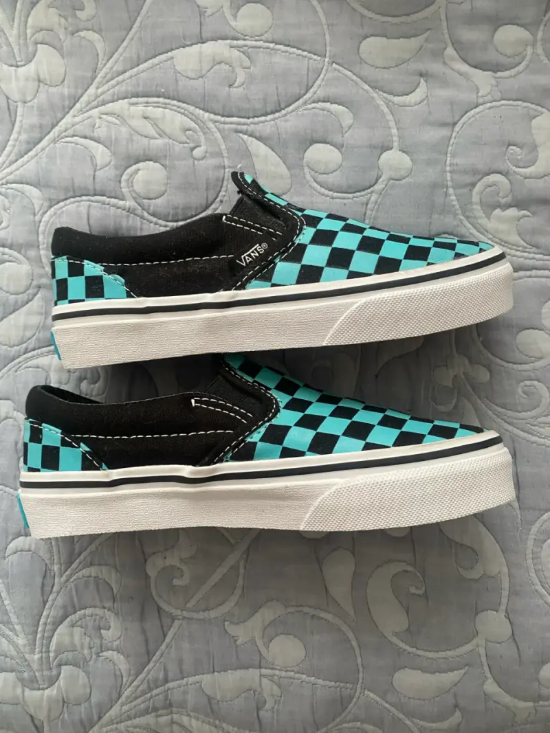 Zapatillas Vans NUEVAS  18cm Checkerboard Slip-On - 2