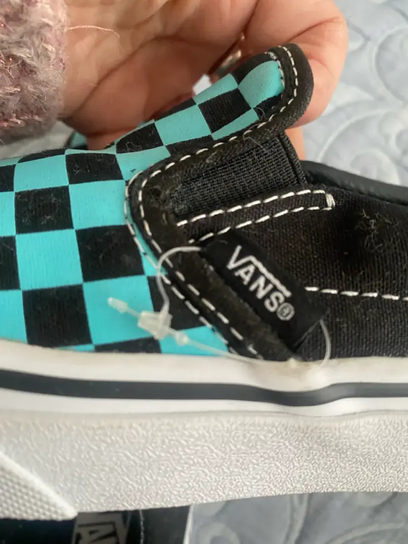 Zapatillas Vans NUEVAS  18cm Checkerboard Slip-On - 4