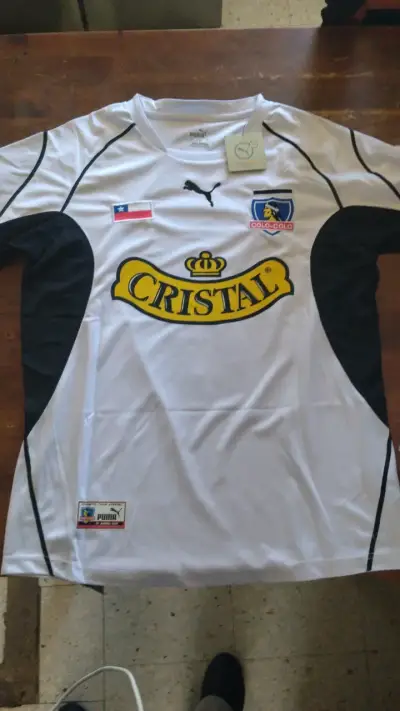 Camiseta de fútbol Colo-Colo Puma blanca - miniatura 1
