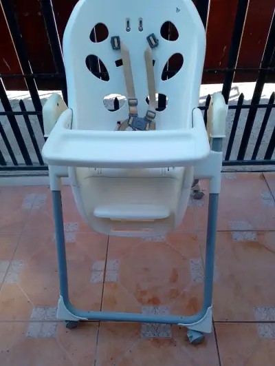 Silla de comer para bebé con bandeja ajustable - miniatura 1