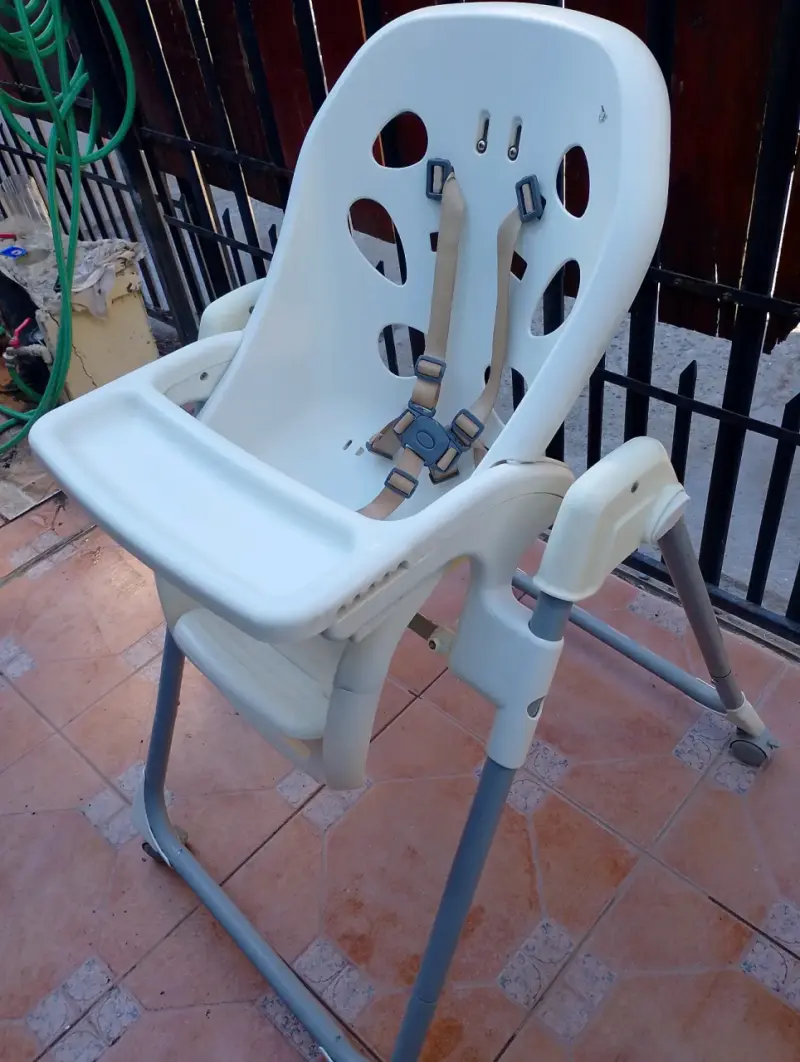 Silla de comer para bebé con bandeja ajustable - 2