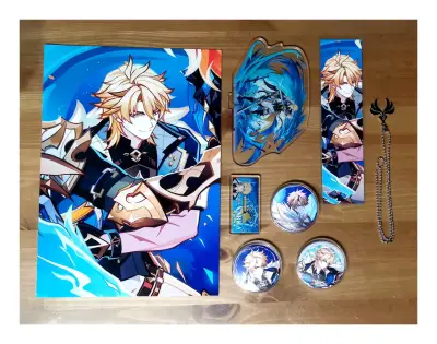 Set de Productos de Varka de Genshin Impact - miniatura 1