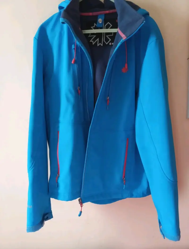 Chaqueta Softshell Azul para Hombre - 1