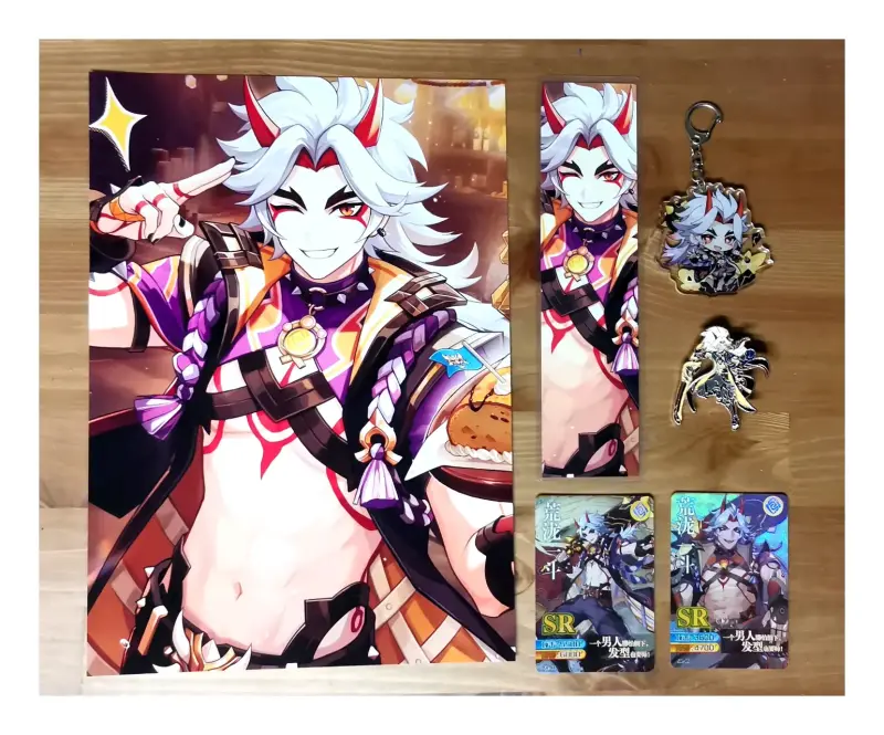 Set de Productos de Itto de Genshin Impact