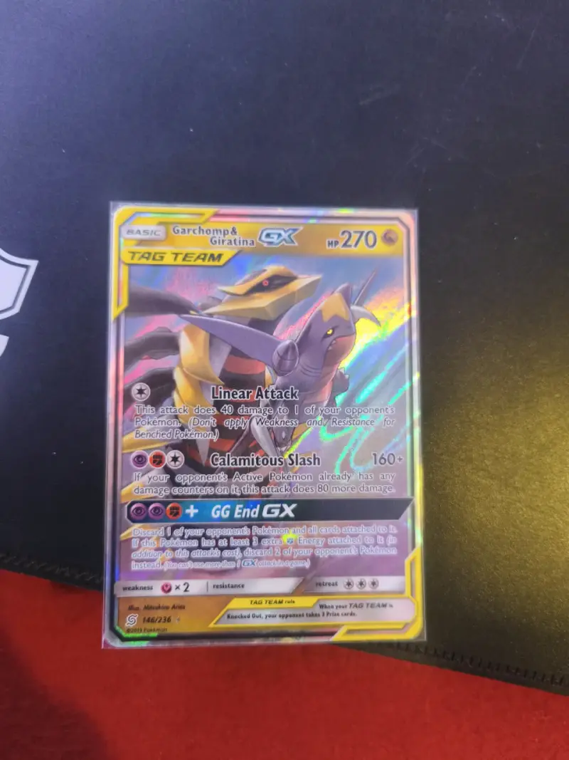 Carta Pokémon Garchomp & Giratina GX Tag Team - 1