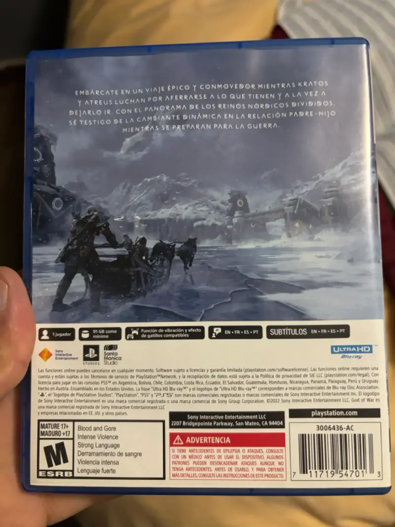 God of War Ragnarök para PS5 en español - 2