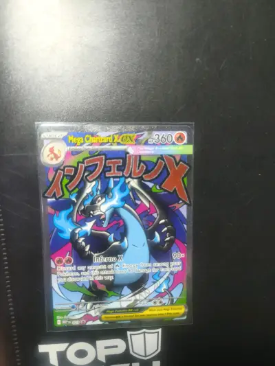 Carta Pokémon Mega Charizard X EX - miniatura 1