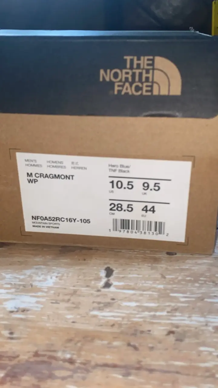 Zapatillas The North Face Cragmont WP Hombre Azul - 4