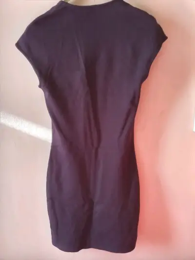 Vestido Burdeo sin Mangas - miniatura 2