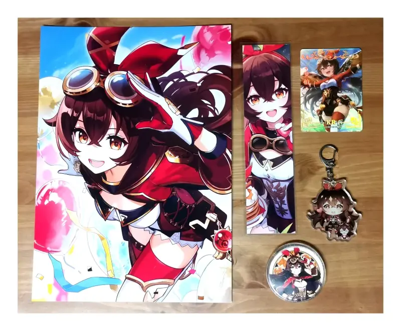 Set de Productos de Amber de Genshin Impact