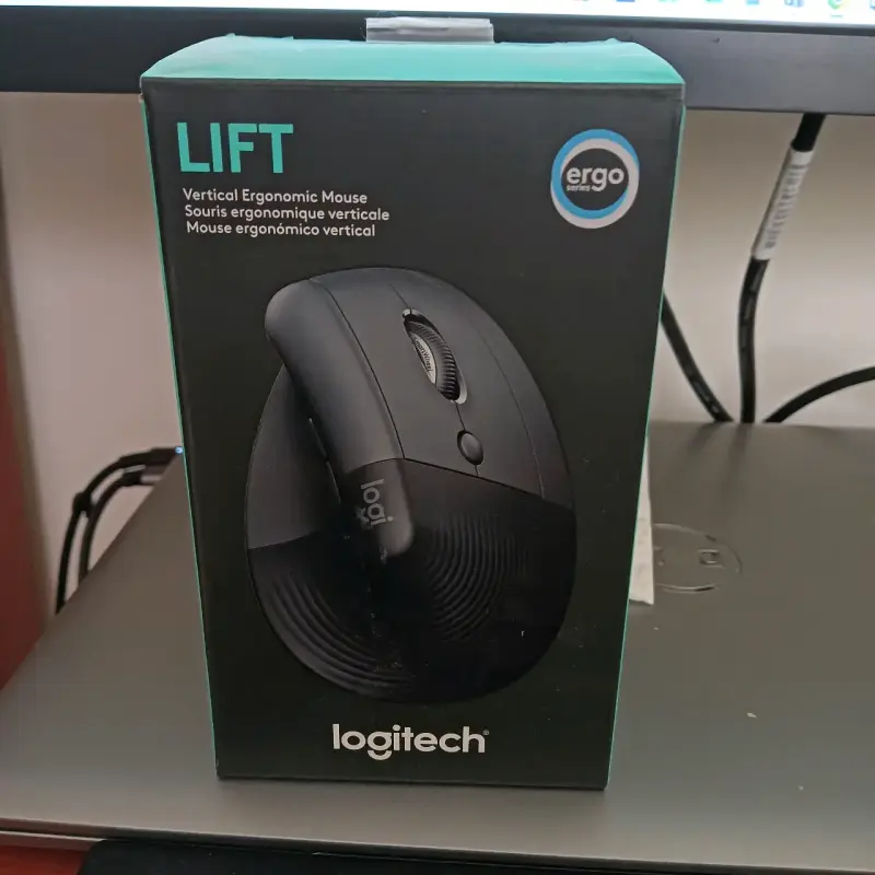 Mouse ergonómico vertical Logitech Lift - 1