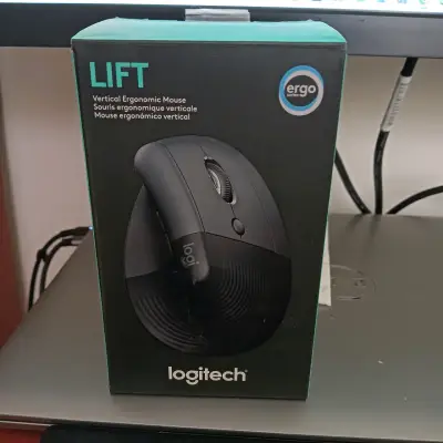 Mouse ergonómico vertical Logitech Lift - miniatura 1