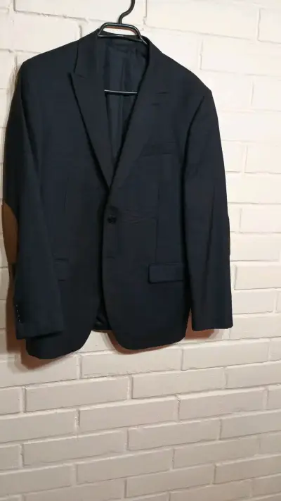 Blazer azul oscuro La Martina con coderas - miniatura 1