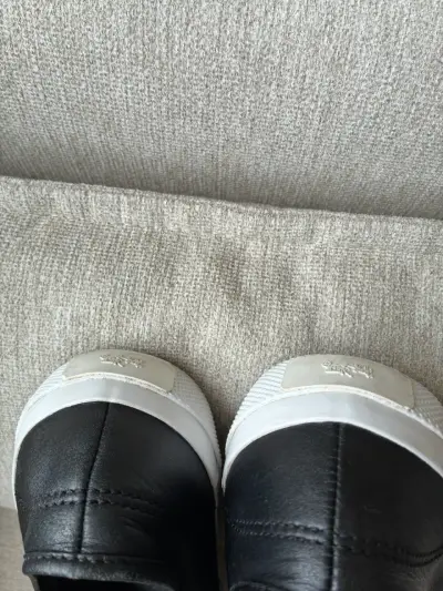 Zapatillas slip-on negras con tachuelas Coach - miniatura 3