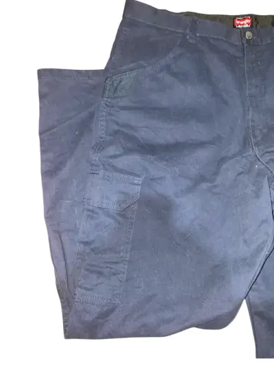 Pantalones de trabajo Wrangler azul marino - miniatura 3