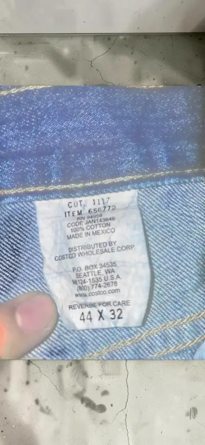 Jeans Kirkland Signature azul talla 56 - miniatura 3