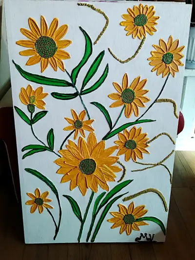 Cuadro de Arte Botánico en Relieve - miniatura 5