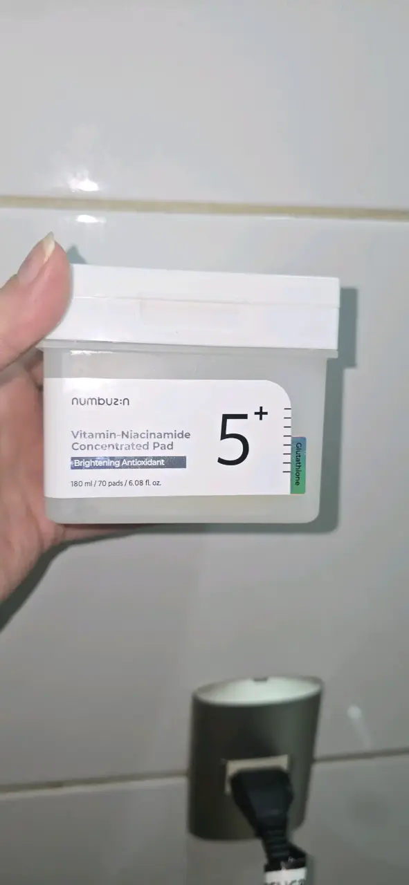 Pads Concentrados de Niacinamida Numbuzin 5+ - 1