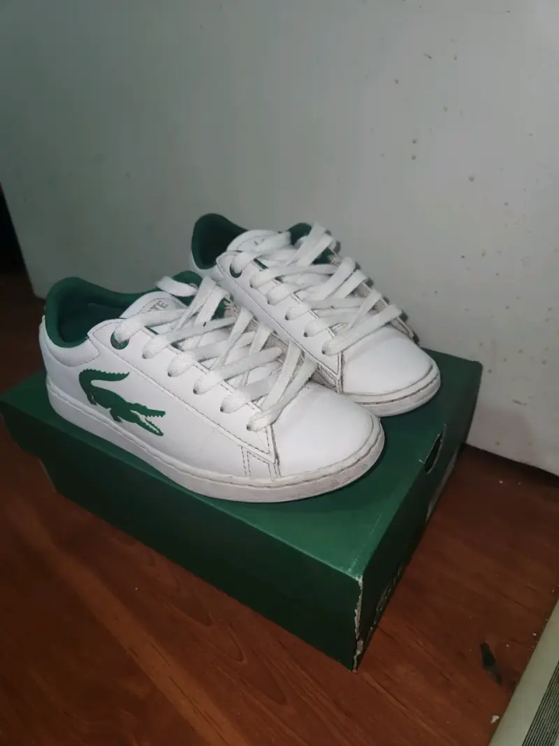 Zapatillas blancas Lacoste Carnaby Evo unisex - 2