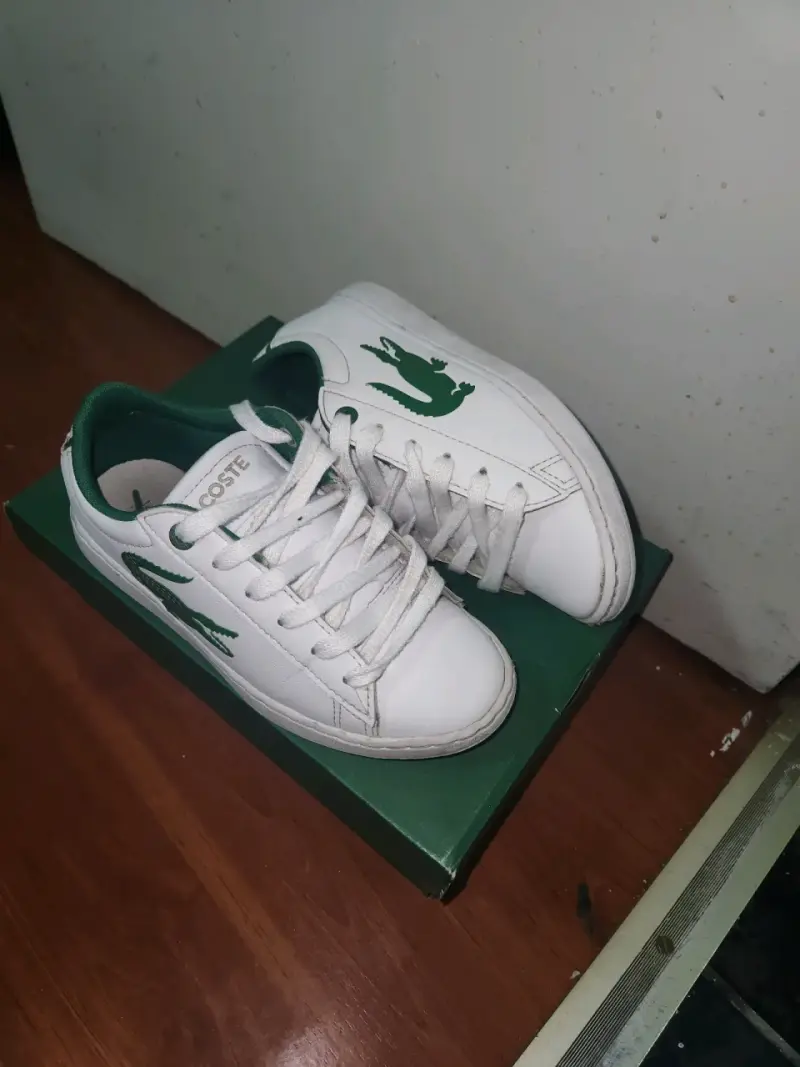 Zapatillas blancas Lacoste Carnaby Evo unisex - 3