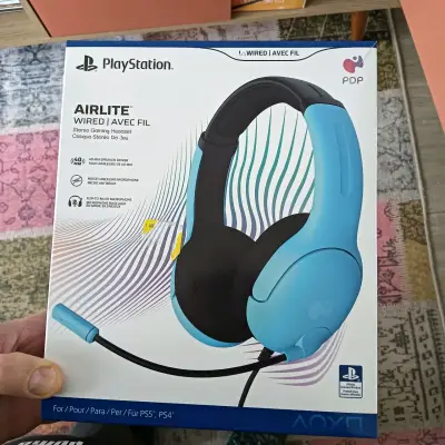 Audífonos Gamer PDP Airlite Azul para PS5/PS4/PC - miniatura 3