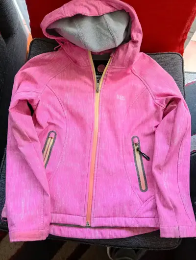 Chaqueta impermeable rosa para mujer Maui - miniatura 1