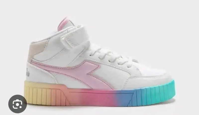 Zapatillas urbanas Diadora para niña multicolor - 3